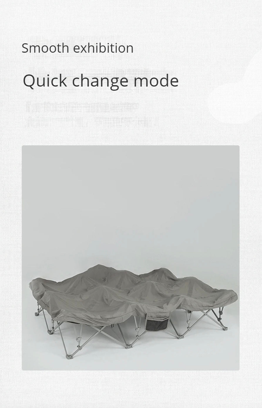 x Nature Folding Camping Bed