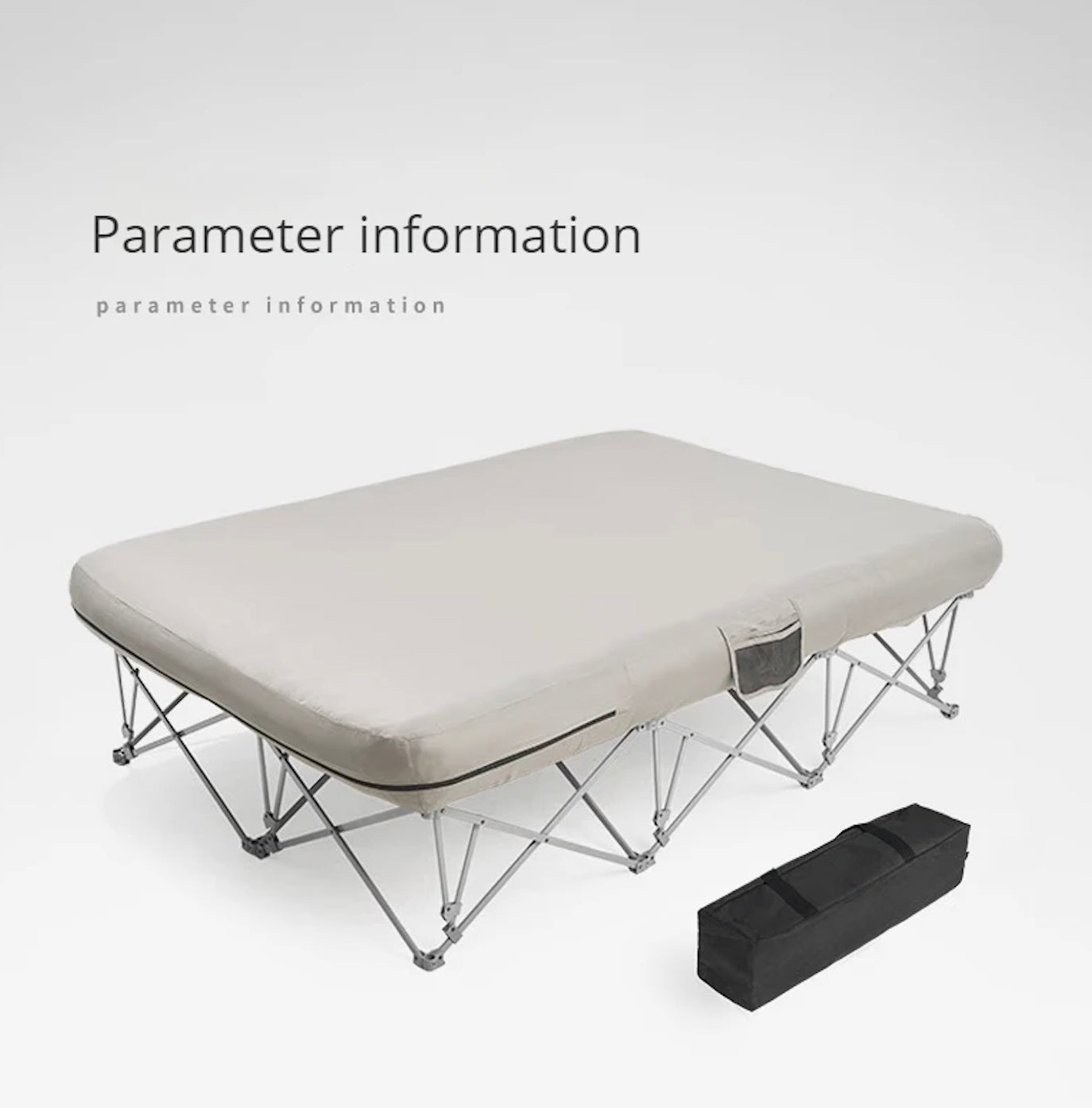 x Nature Folding Camping Bed