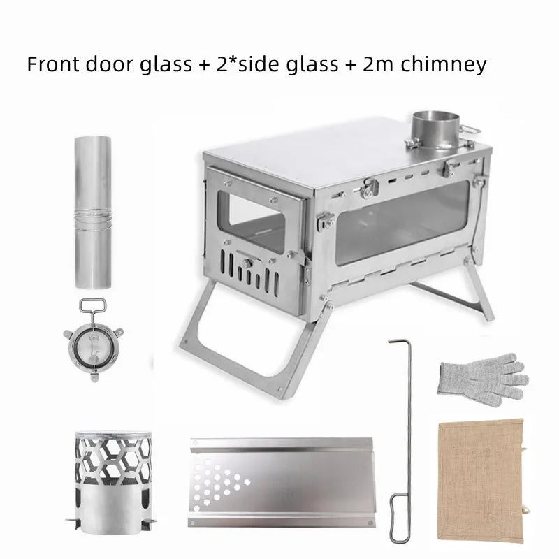 x Nature Folding Wood Burner