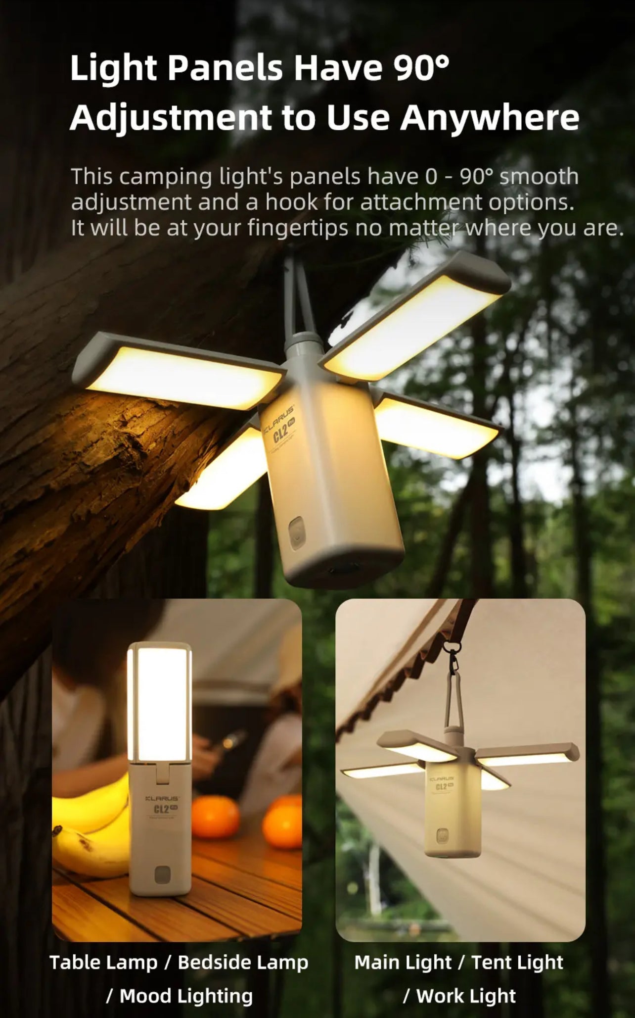 x Nature Folding camping Light CL2 pro