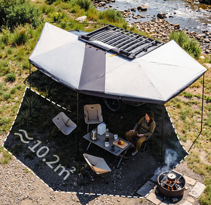 xNature 270 Degree Outdoor Tents Travel Awning Suv Car Side Roof Awning Tent Waterproof Camping Equipment Accessories