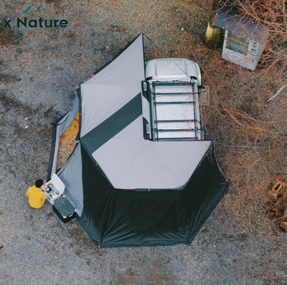 xNature 270 Degree Outdoor Tents Travel Awning Suv Car Side Roof Awning Tent Waterproof Camping Equipment Accessories