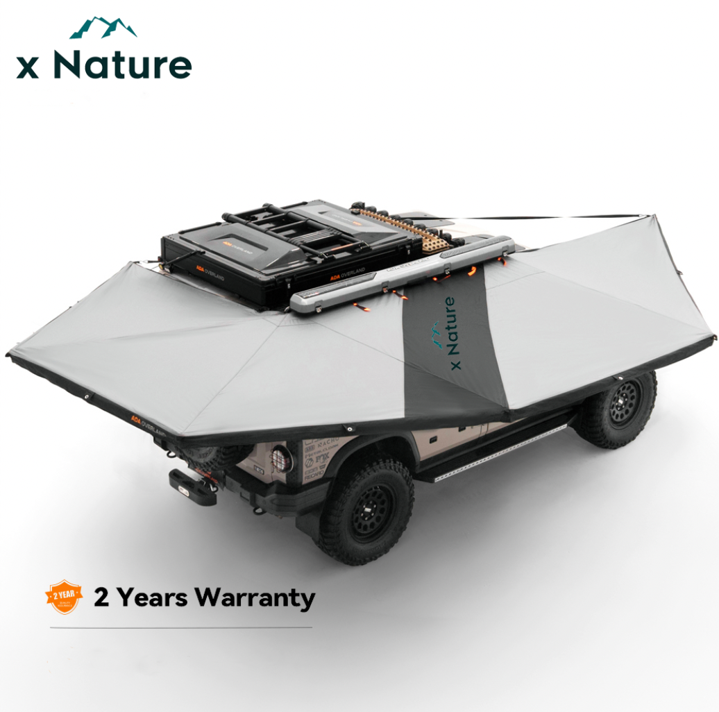 xNature 270 Degree Outdoor Tents Travel Awning Suv Car Side Roof Awning Tent Waterproof Camping Equipment Accessories