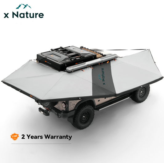 xNature 270 Degree Outdoor Tents Travel Awning Suv Car Side Roof Awning Tent Waterproof Camping Equipment Accessories
