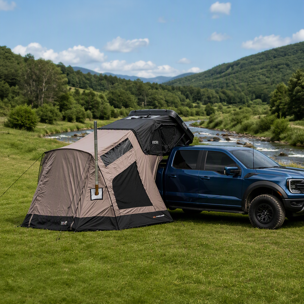 xNature Extend Annex Room for ABS Shell Roof Top Tent and Waterproof Shelter Vent