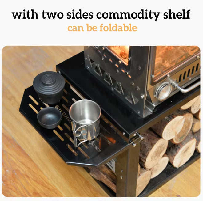 xNature Castle Wood Stove / Pellet Stove Multifunction