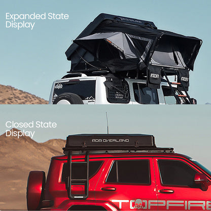 xNature Rooftop Tent PS 165 ABS Hard Shell Pop up 4x4 Off Road Car Tent for 2-3 Person Outdoor Camping