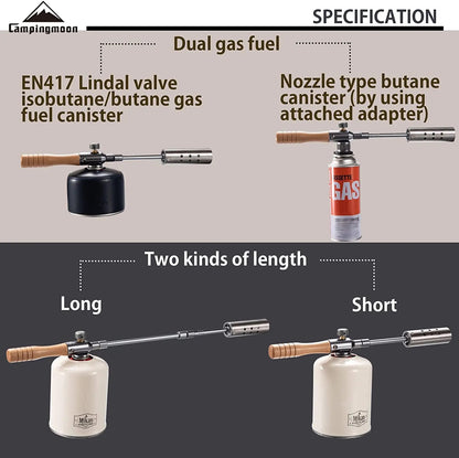 x Nature Camping Gas Torch Lighter Pack