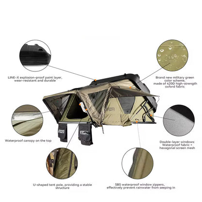 xNature Hard Shell Rooftop Tent