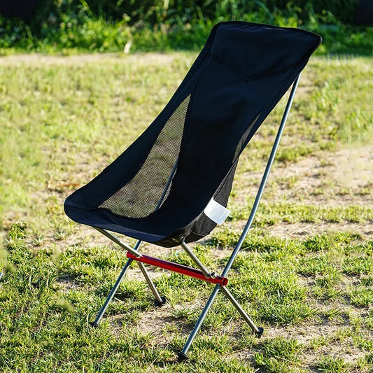 x Nature Light weight Back Support Portable Folding Chair