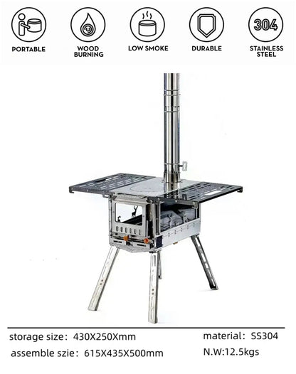 x Nature Muti function wood Burner