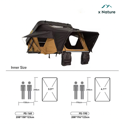 xNature Hard Shell Rooftop Tent