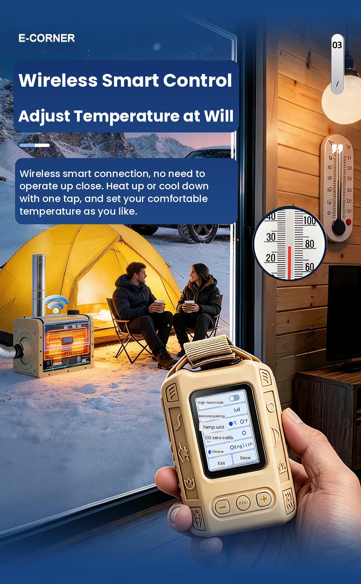 xNature Self-generating Portable Diesel Heater
