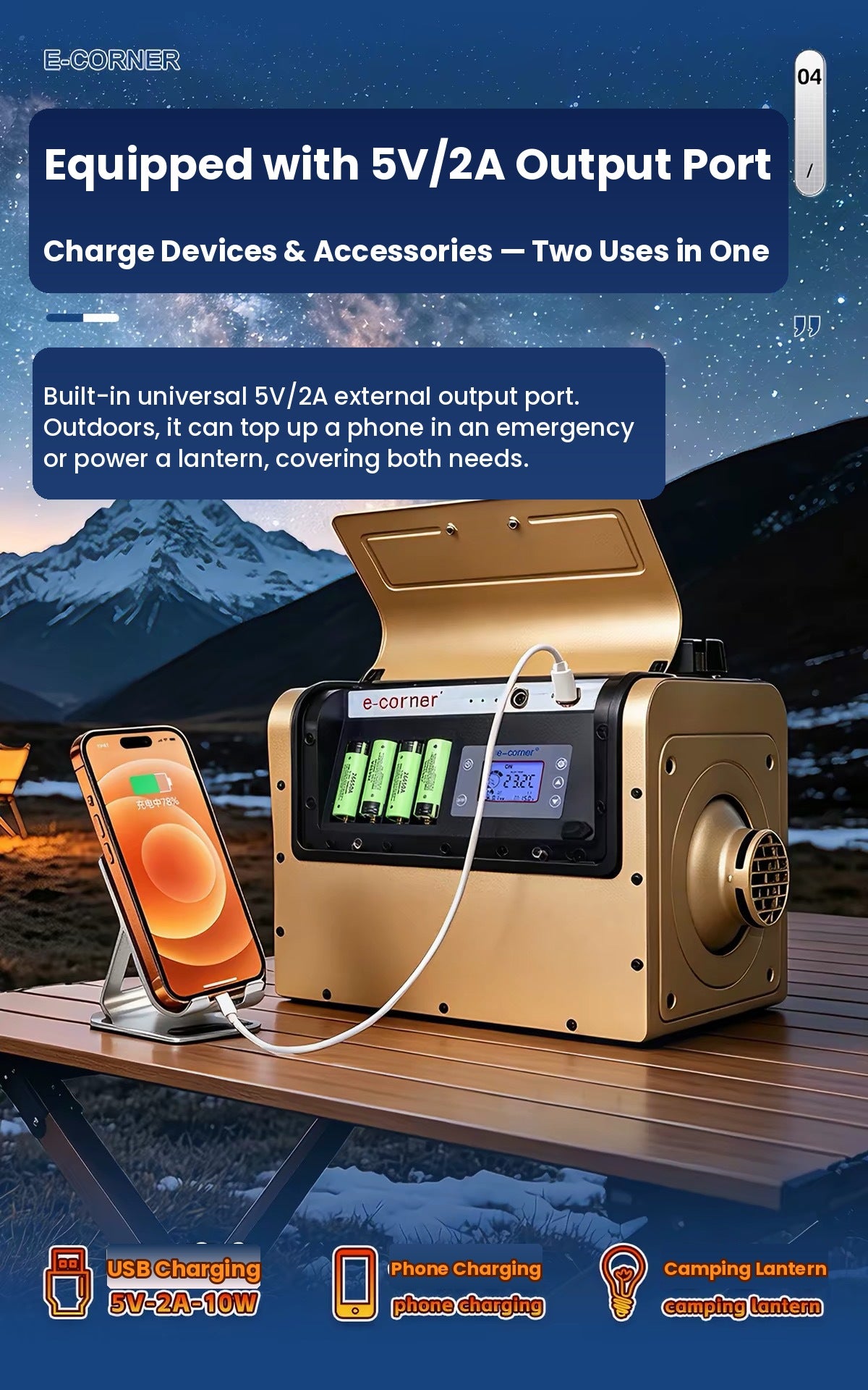 xNature Self-generating Portable Diesel Heater