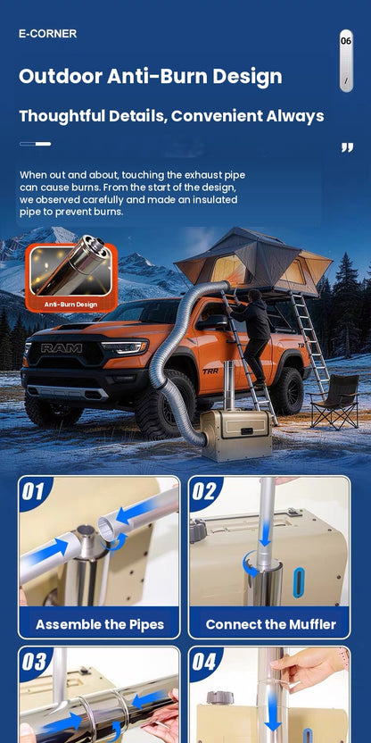 xNature Self-generating Portable Diesel Heater